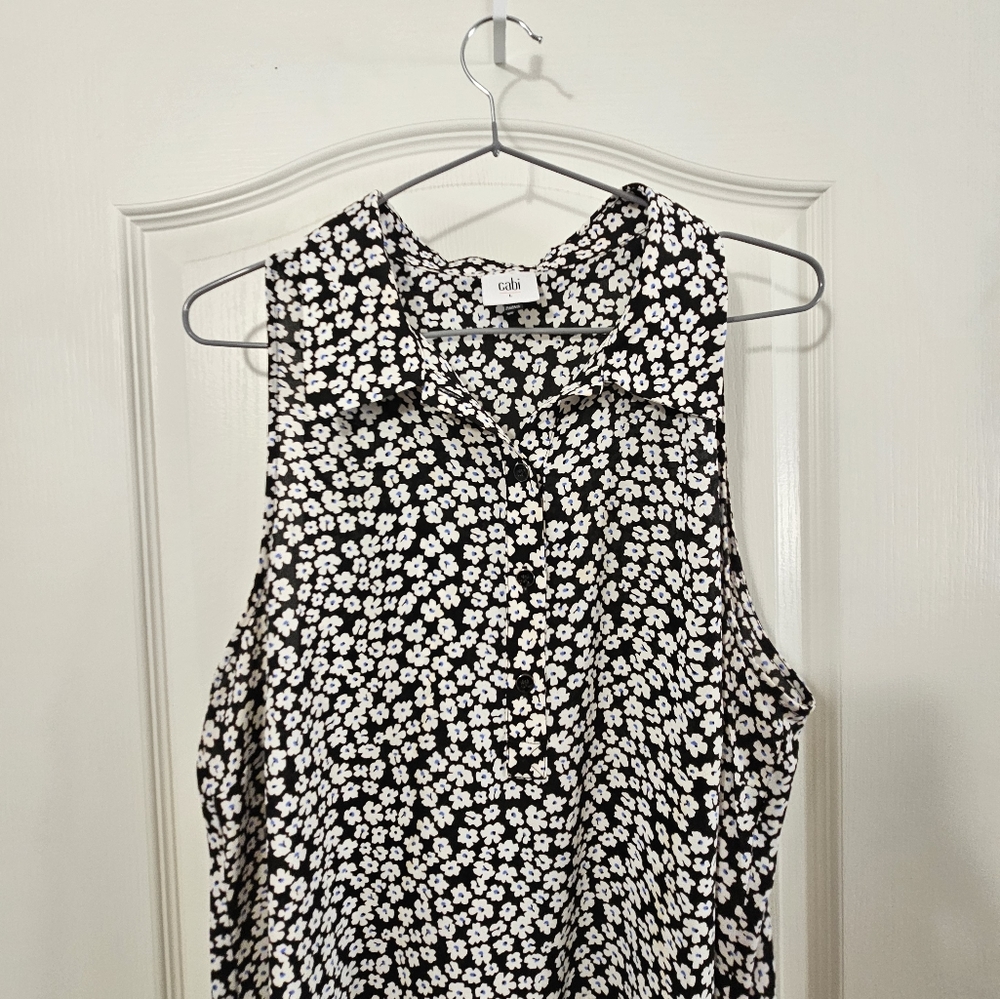 Cabi Blouse sleeveless sz L